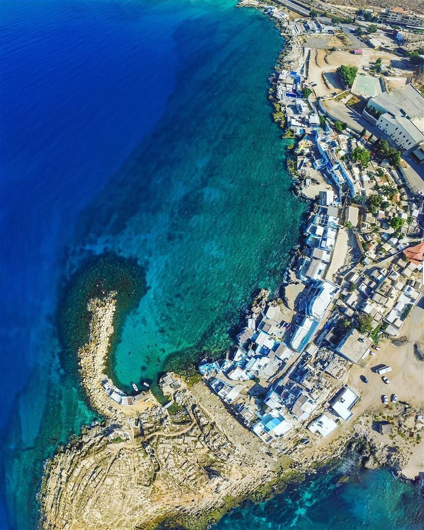 50 shades of blue 💙💙💙  anfeh  Lebanon  liveloveanfeh  sea  seaside ...