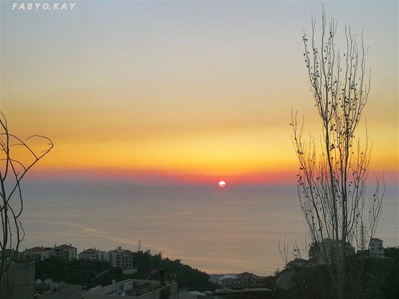 _____________________________________ sunset sunsetlovers libanon ghazir... (Ghazir, Mont-Liban, Lebanon)