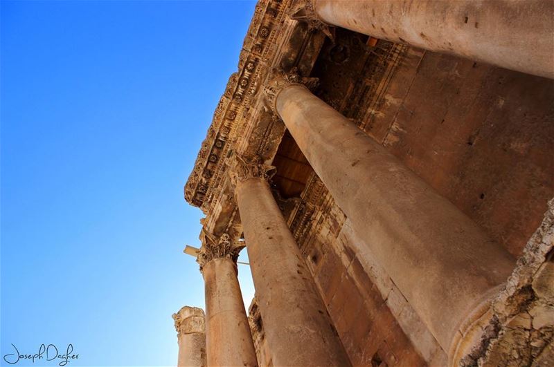 🏛___________________________________________________________... (Baalbek , Roman Temple , Lebanon)