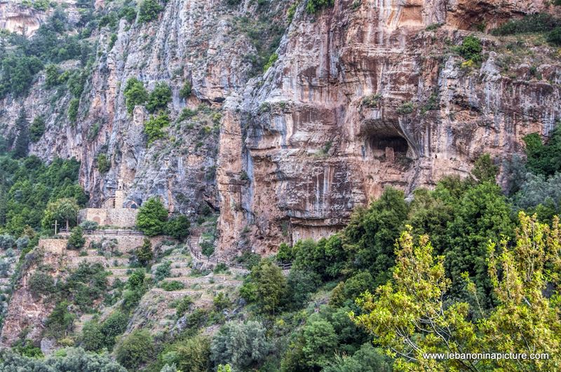 A cave (Wadi Qannoubine, North Lebanon)