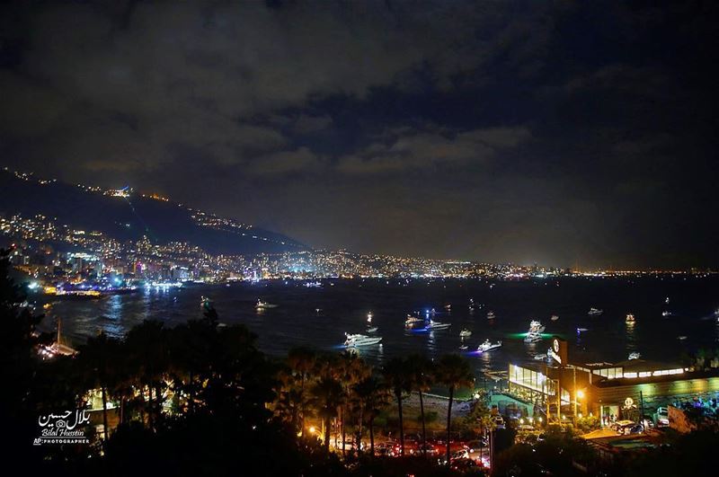 A general view of the coastal town of Jounieh, Lebanon, Thursday, July 14,...