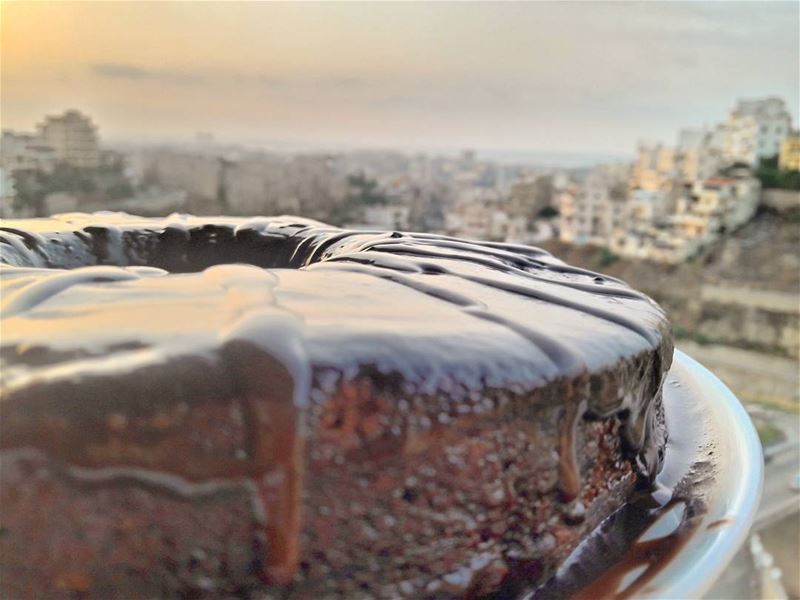 A home-made chocolate cake is the answer to any question, a solution to... (Tripoli, Lebanon)