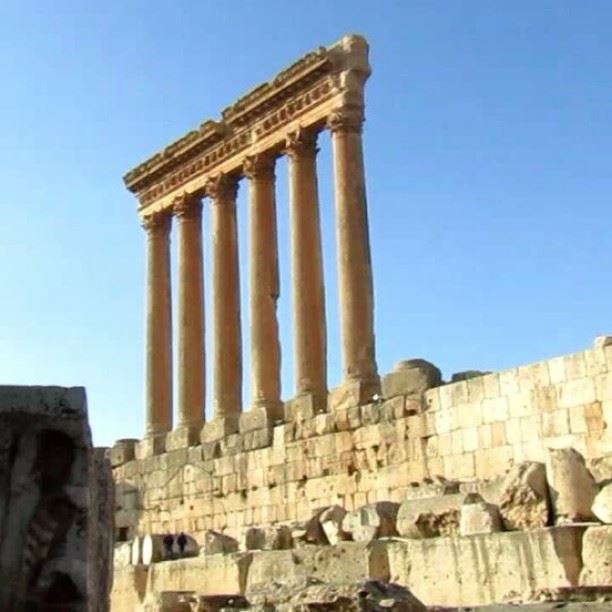A magnificent view from the "Sun City"...  baalback  livelovebaalbeck ...