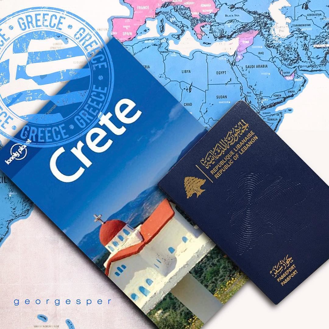 A new journey begins 💙 Crete Island, Greece 🇬🇷..... wu_greece ... (Heraklion, Greece)