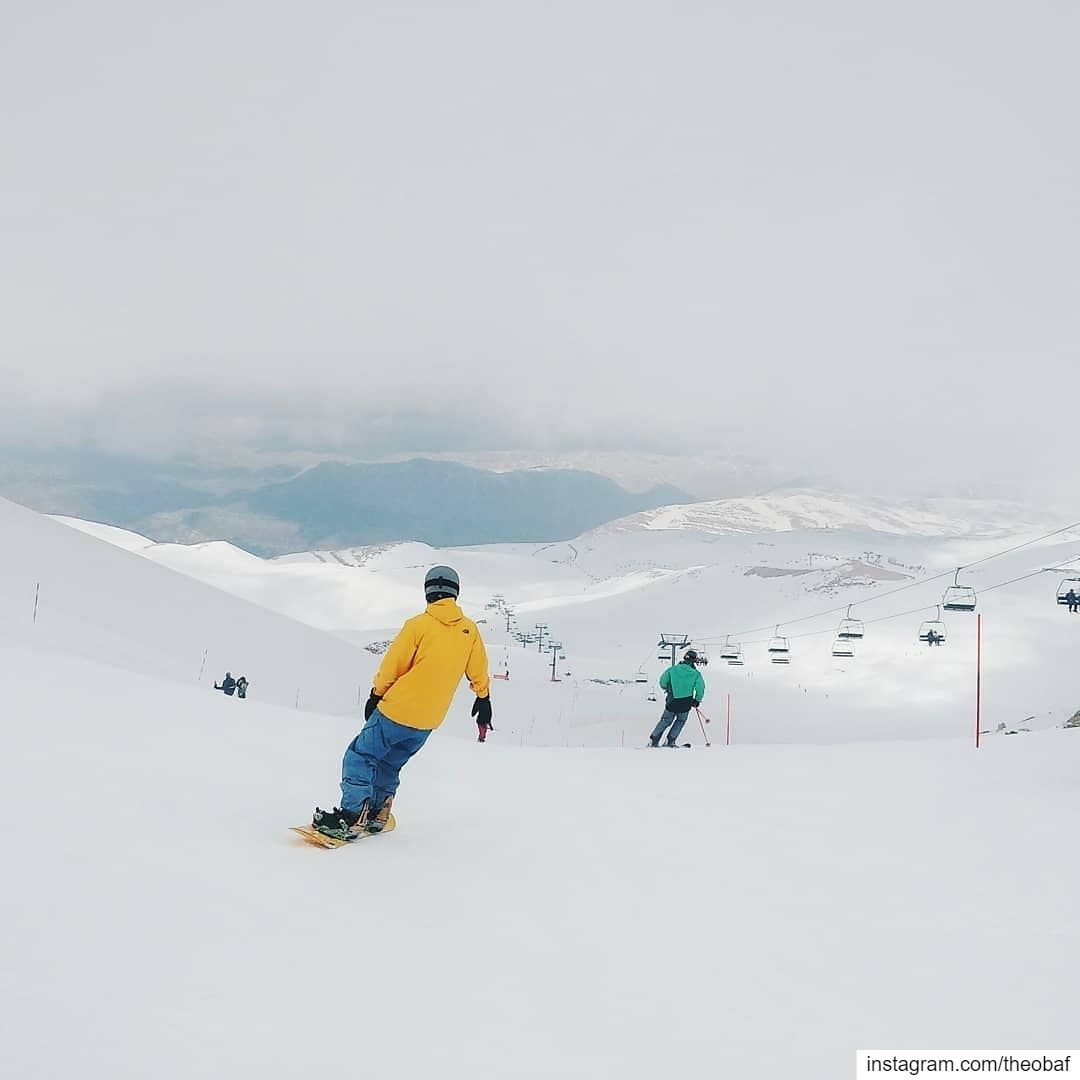 A throwback to the  2018 ski season at Mzaar @mzaarskiresort @livelovemzaar (Mzaar Ski Resort Kfardebian)