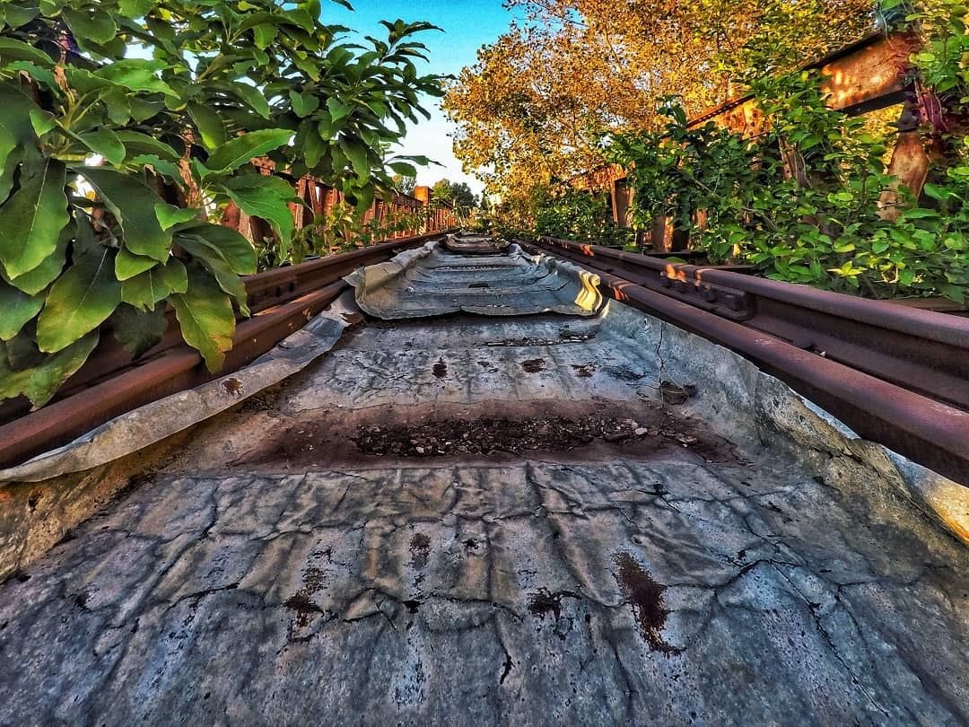 A unique abandoned  railroad 🚂 goproit  hero5........... (Nahr Ibrahim, Mont-Liban, Lebanon)