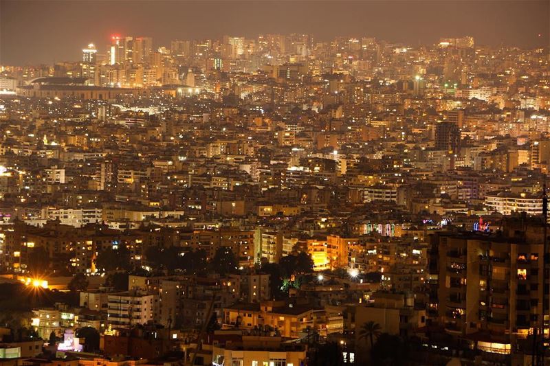 A  view of  beirut from  baabda✨.... photography photographer... (Beirut, Lebanon)