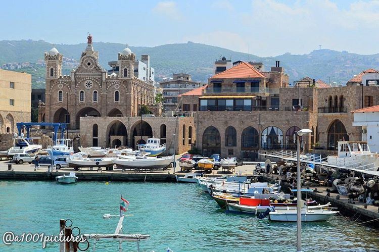 A view of the Batroun's fishing port, a Lebanese coastal town on a... (Mina-batroun)