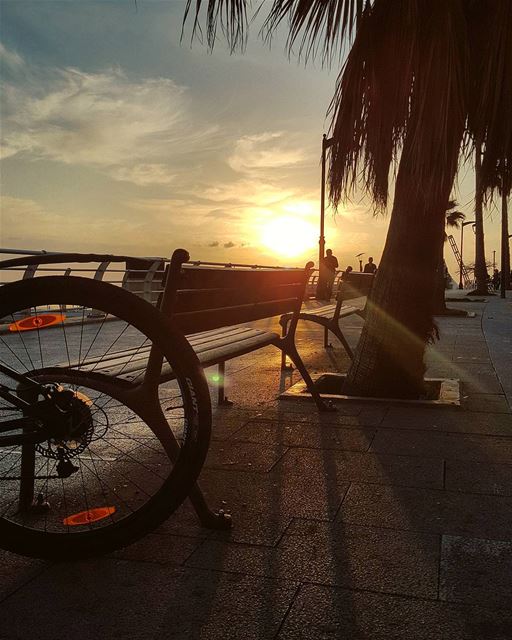A well deserved relaxing ride after a very hectic busy day.. 🌅Making it... (Beirut, Lebanon)