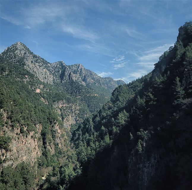 Adopt nature's pace 🍃.. peak  mountain  hiking  dji  mavicpro ... (Jabal Moûssi)
