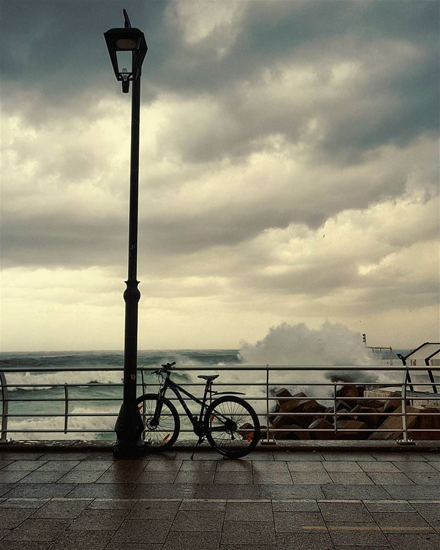 Adventures & Risks are Best Friends..📍my bike, the Storm & I .. bff... (Beirut, Lebanon)