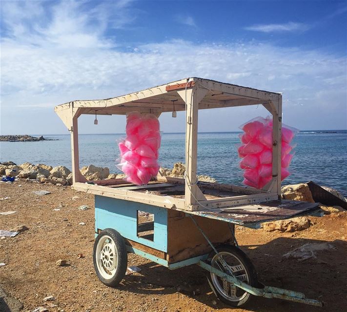 After a hectic week, you just wanna have fun. غزل_البنات  fun  sea  walk... (Mina Tripoli Lebanon)