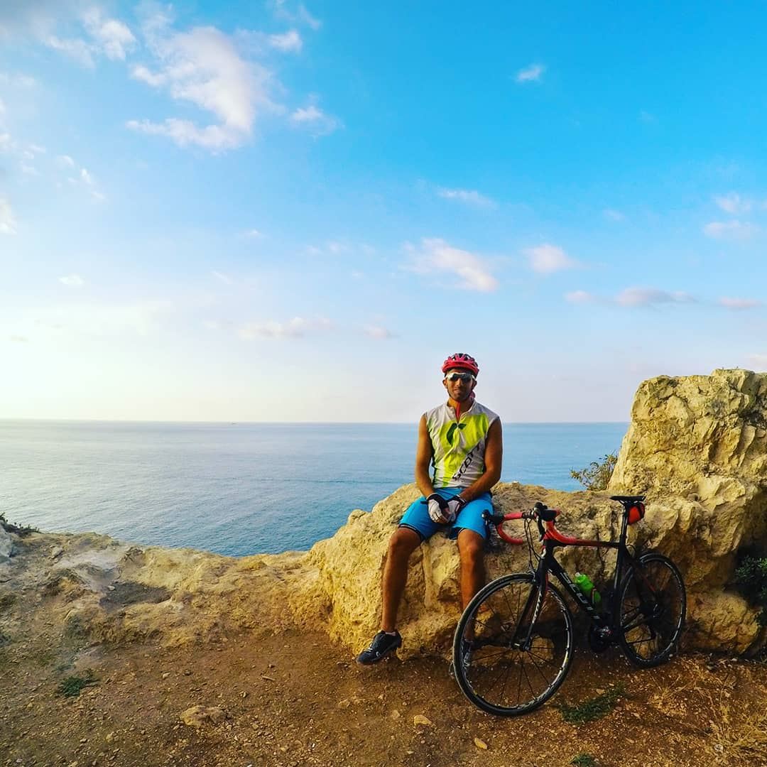 Afternoon ride 🚴‍♂️.  cycling  lebanon sea  scottbikes... (Batroûn)