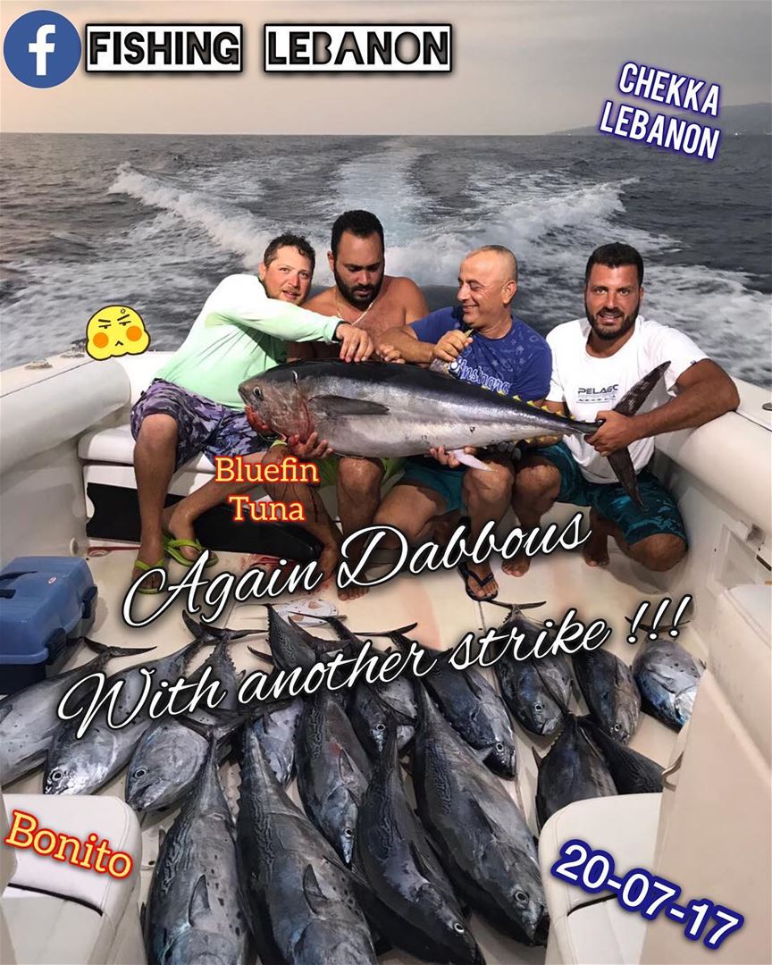 Again Dabbous with another strike!!! fishinglebanon  tripolilb  beirut ... (Chekka)