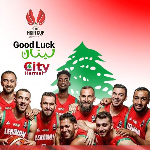 All the luck  Lebanon! Fibaasiacup2017  Lebaneseteam  instalebanon ...