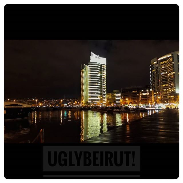 🇱🇧 alone in the night.. uglybeirut  uglycity  urban  ugly  beirut ... (Beirut, Lebanon)