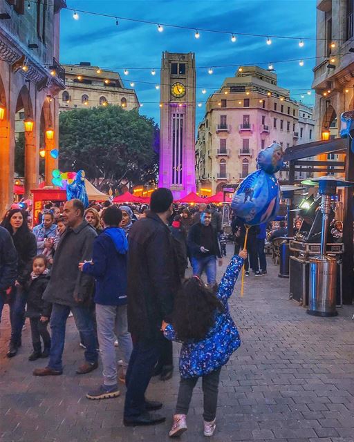 Always & forever shining Beirut 🇱🇧💙💫By @hasnafrangieh  DowntownBeirut... (Downtown Beirut)