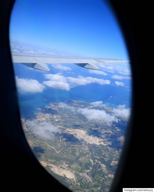  amchit amshit northlebanon tripoli lanf air sea clouds airplaneview... (Amchit)