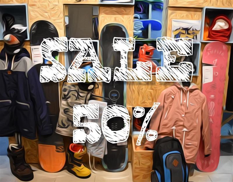 🏂 and ⛷Pass by this Weekend and get a 50% on (Snowboards, skis, bindings,... (Republic of Sports - The House)