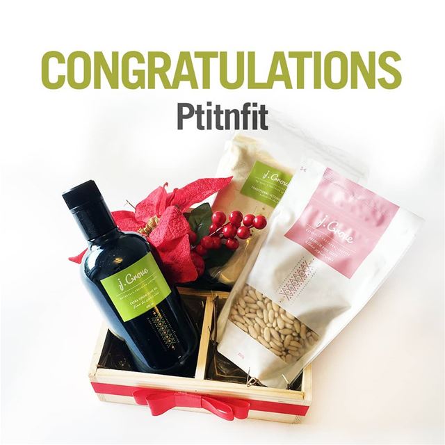 And this gift goes to @ptitnfit! Congrats for winning the draw! 🤗Please...