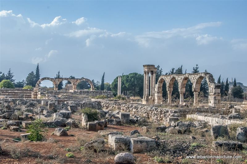 Anjar Ruins Bekaa Lebanon