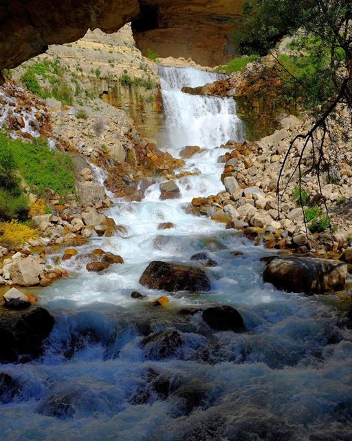 Aphrodite's Flow. The Ibrahim River, known in antiquity as the Adonis, was... (Afka, Mont-Liban, Lebanon)