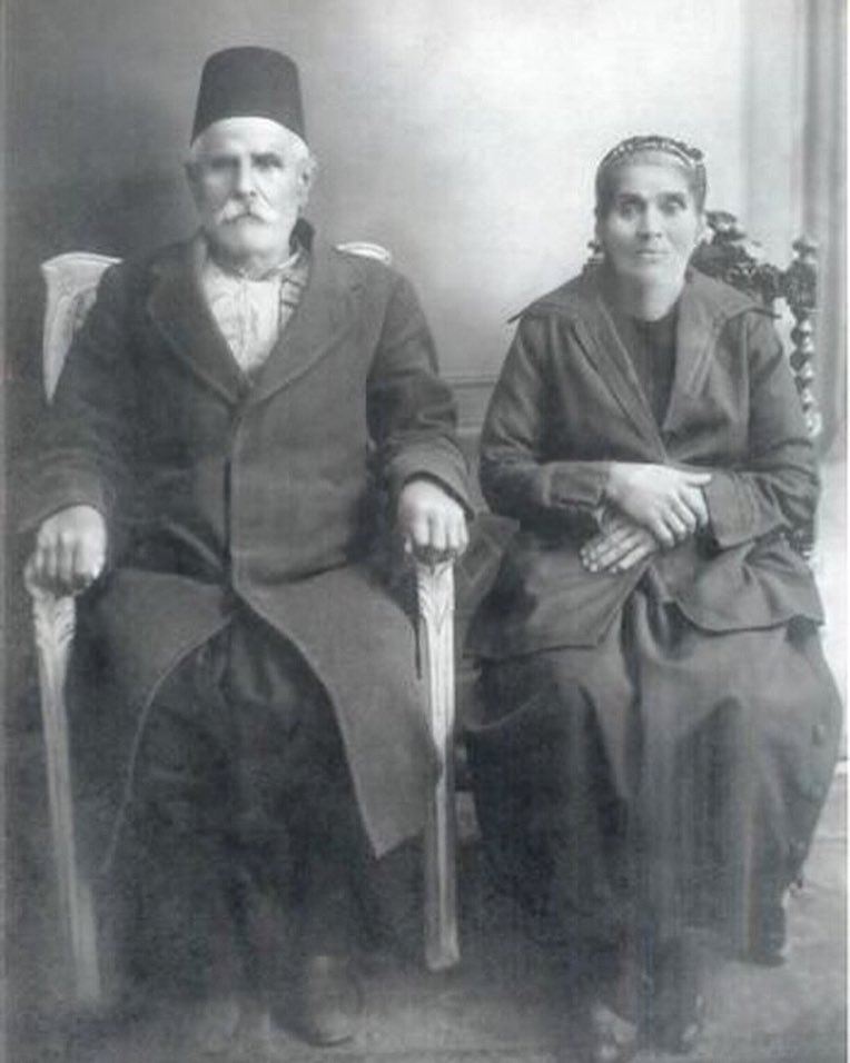 Arquivos da Diáspora: Younes Feghali e Khawla Feghali, bisavós da... (Bsoûs, Mont-Liban, Lebanon)