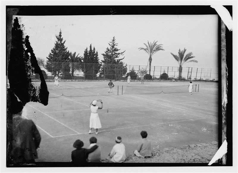 AUB Tennis Courts  1920s 