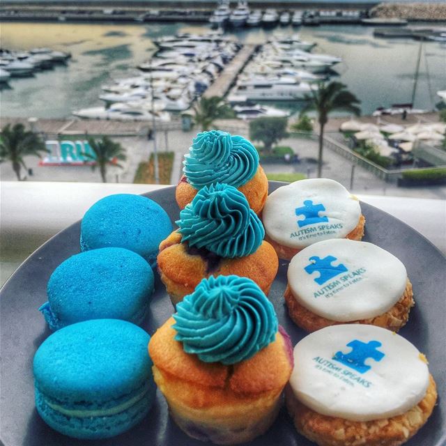  autismspeaks 💙 Wonderful initiative by the @fsbeirut to participate in... (Four Seasons Hotel Beirut)