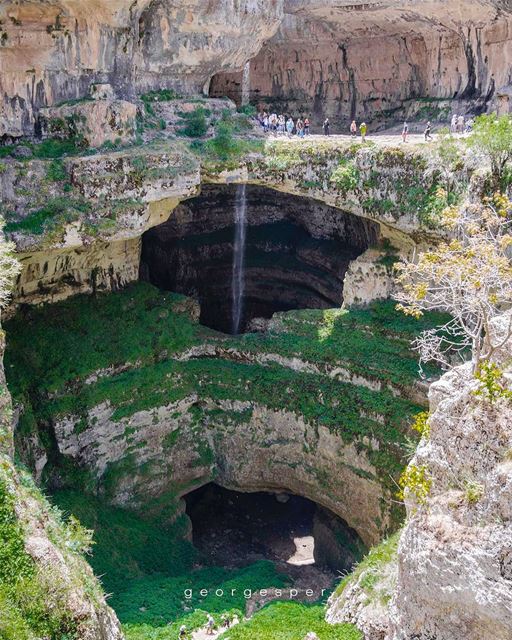 Baatara Gorge Waterfall, Tannourine Lebanon 🇱🇧........ (Tannourine - Balou' Balaa)