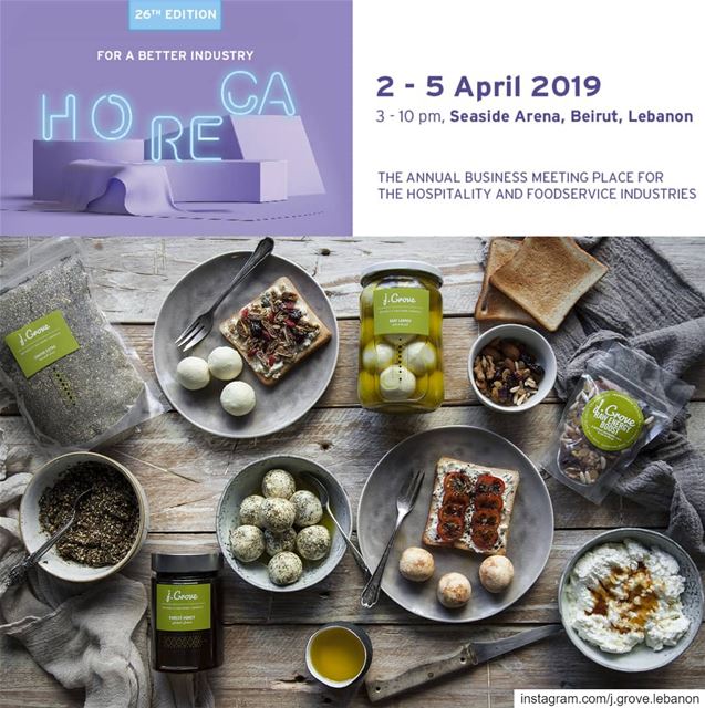 Back to Lebanon in time for another exciting event: @horecatradeshow at...