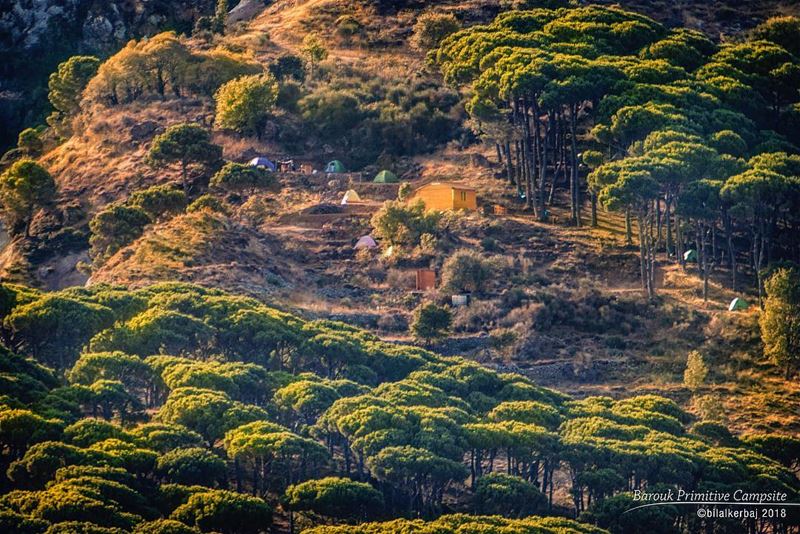 Barouk Primitive Campsite as seen from Cyprus 🧐———————————————————Now... (Barouk Primitive Campsite)