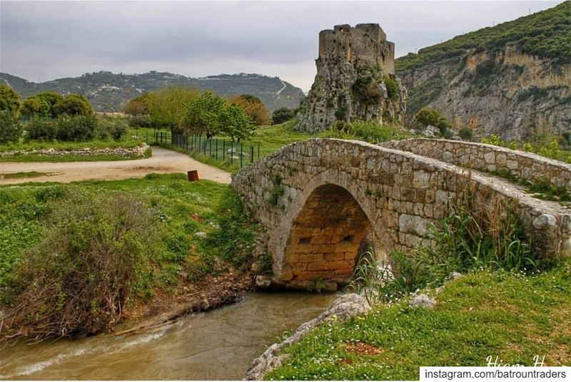  batroun  hamat  msaylha  castle  fortress  bridge  river  bebatrouni ... (Mseilha Fort)