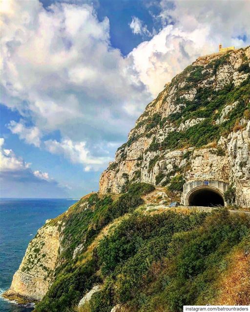  batroun  hamat  tunnel  searoad  البترون_سفرة  mediterranean  sea ... (Hamat)