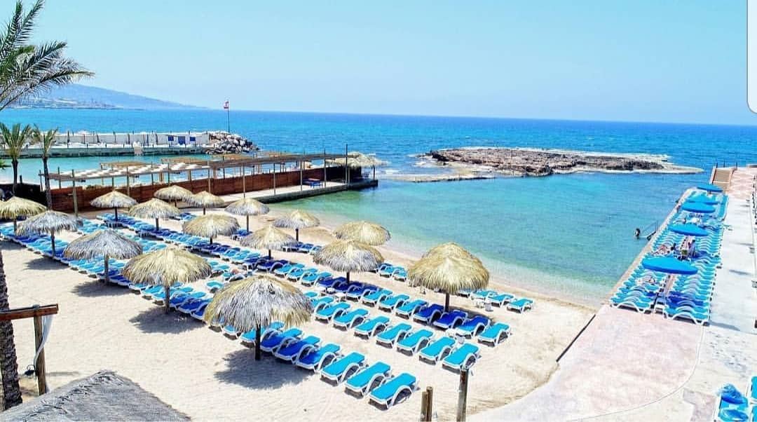  batroun  resorts  sanstephano  beach  sea  mediterraneansea  batrounbeach... (San Stephano Resort - Batroun)