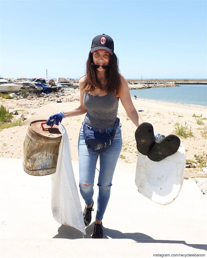 Beach babe fitness ♻️  bootcamp clean ups 😍  BalaPlastic  RecycleLebanon ...