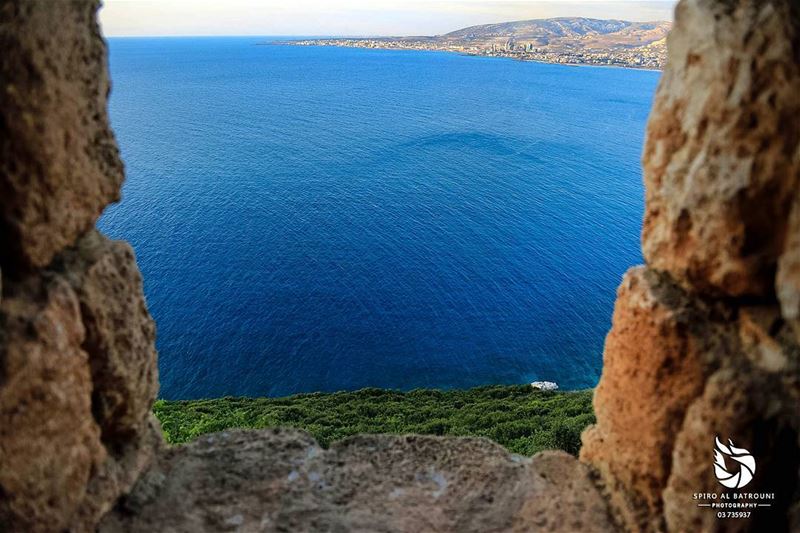 Beautiful sea view !!!........ livelovelebanon  livelovebeirut ... (Hamâte, Liban-Nord, Lebanon)