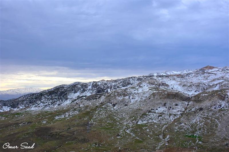 Beautiful view from Lebanon  snow  winter  lebanon  mountains  mountain ... (Bwarej, Béqaa, Lebanon)