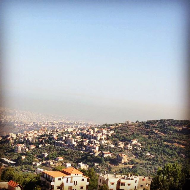 😍😍😍😍 Beautiful View from Ras el Jabal Aley  Onlyfiliban  raseljabal ... (Ras ej Jabal)