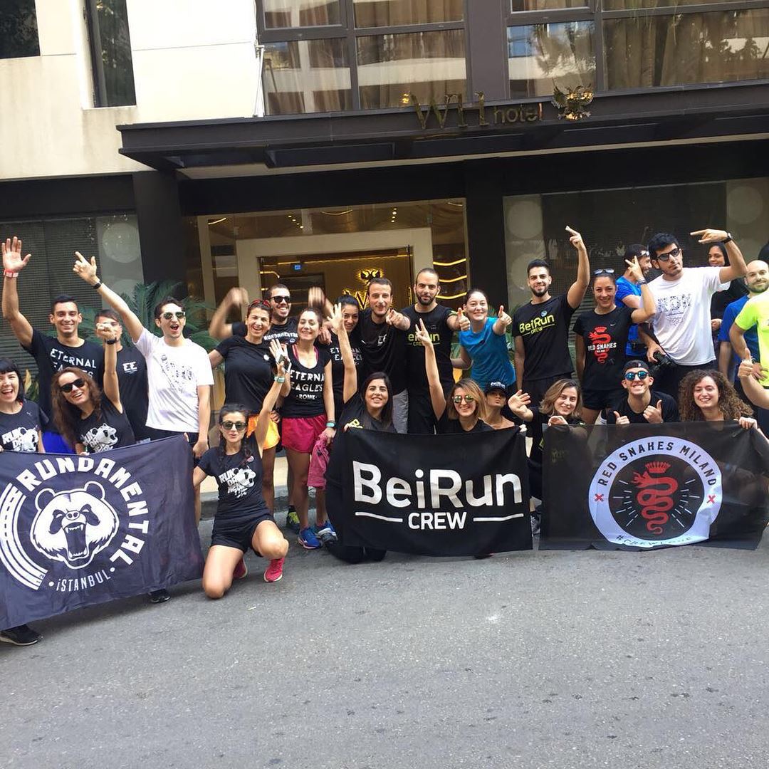 @beiruncrew the team that was formed few months ago, was able to gather... (Beirut, Lebanon)