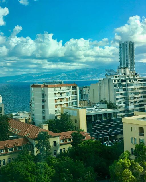 Beirut, a coastal city, is flanked by a mountain range. Soon it will be...