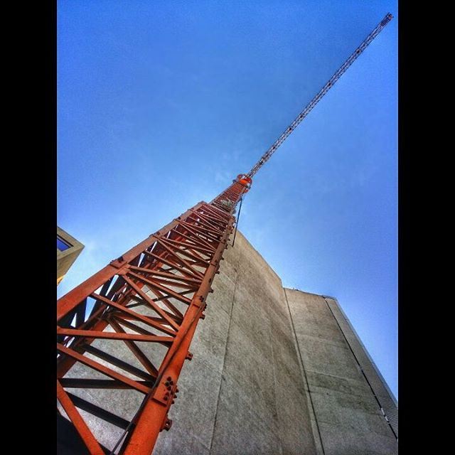  beirut  beirutcity  lebanon  crane  construction  constructionsite ... (Beirut, Lebanon)