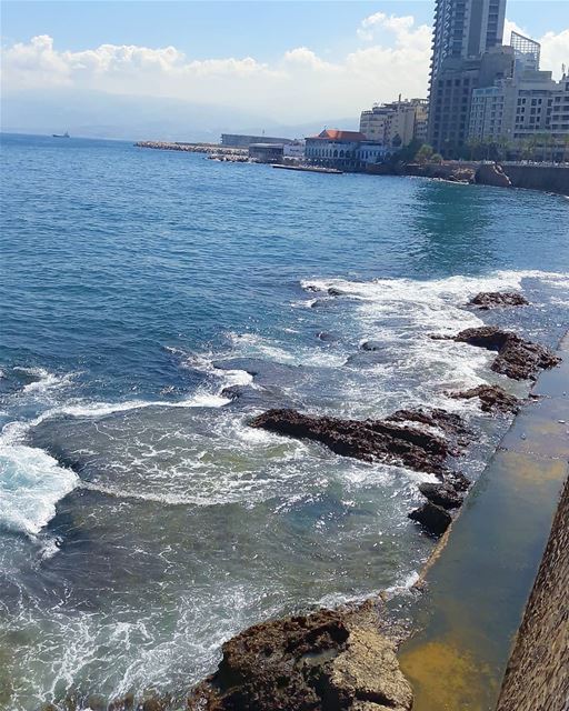  Beirut  Beyrouth   بيروت   Lebanon   sea  capital  MediterraneanSea ... (Ain El Mreisse, Beyrouth, Lebanon)