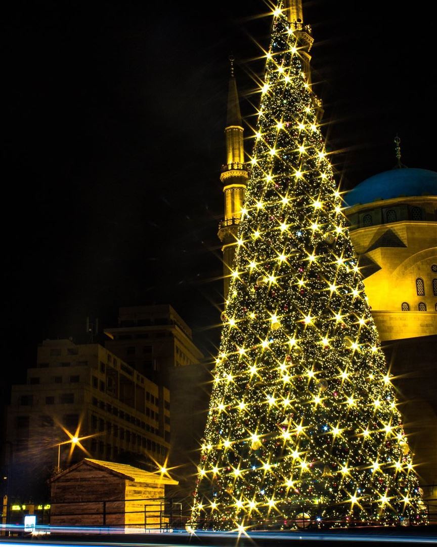  Beirut christmas christmastree citylights lebanon_hdr super_lebanon... (Downtown Beirut)