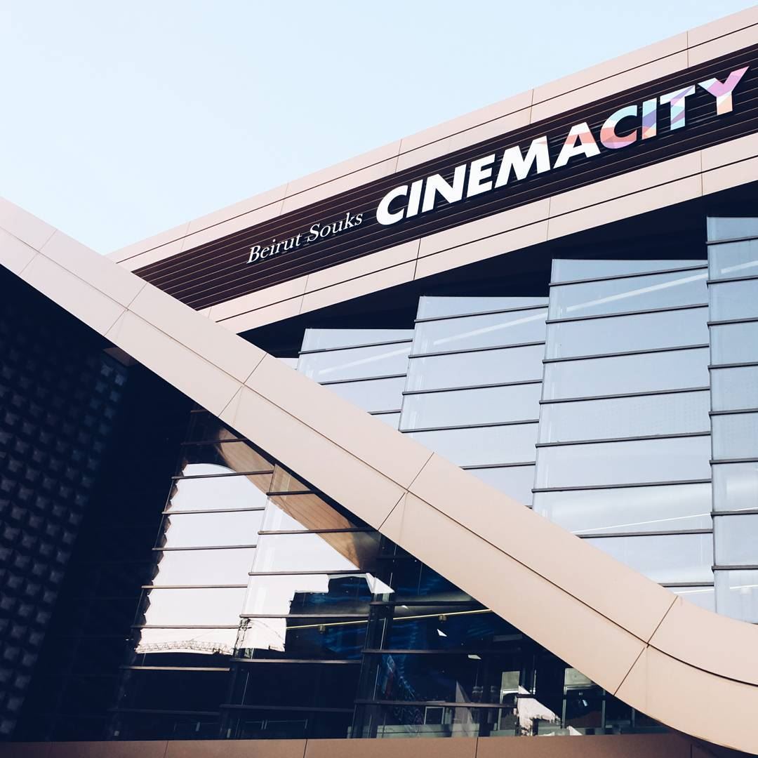 Beirut Cinema City @cinemacitysouks  valodeetpistre  ledfacade  led ... (Beirut Souks Cinemacity)