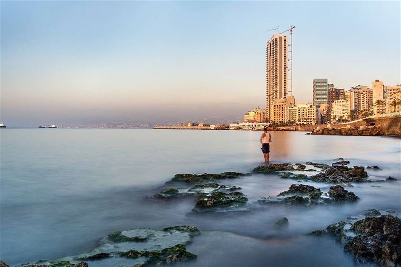 .Beirut coast - Fishing . Good evening dear friends. ...Tags: ... (Beirut, Lebanon)
