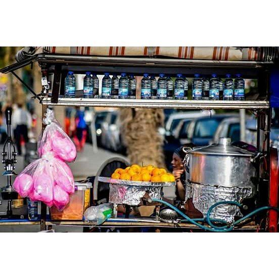  beirut  corniche  woman  vendor  candy  orange  water  juice  street ...