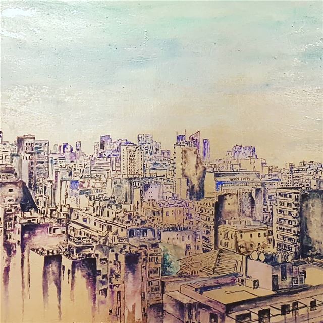 Beirut, echo of the silence. Amazing exhibition by Brahim Samaha. His... (Beit Beirut)