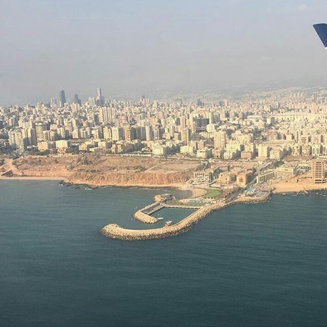 📍Beirut from above 🙌 Beirut