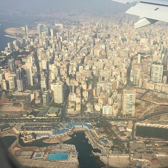 📍Beirut from above 🙌 Beirut